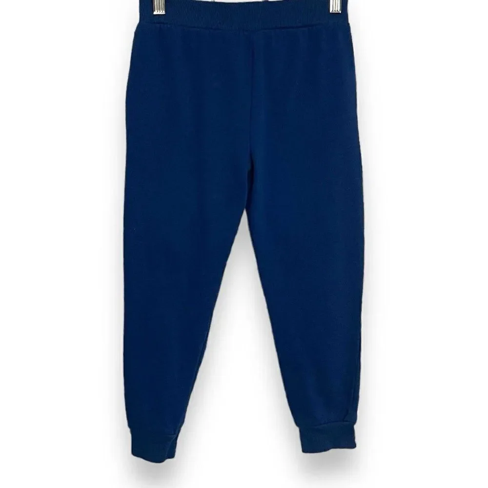 Wonder Woman Jogger Sweatpants Girls 7-8 Blue Graphic Print Casual Athleisure